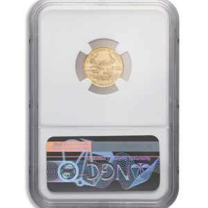 1990 1/10 oz Gold Eagle $5 NGC MS69