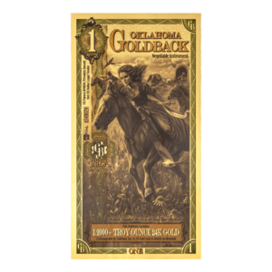 Oklahoma 1 Goldback