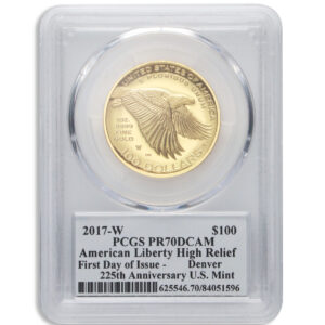 2017-W American Liberty High Relief Gold Coin PCGS PR70 FS