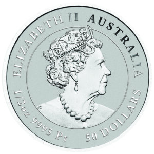 2022 1/2 oz Australian White-Bellied Sea Eagle Platinum Coin