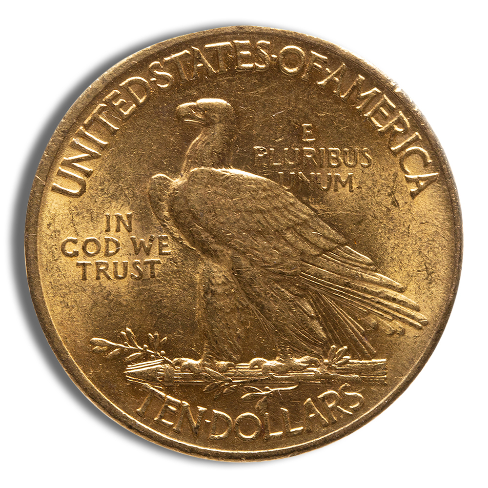$10 Gold Indian Eagle - BU