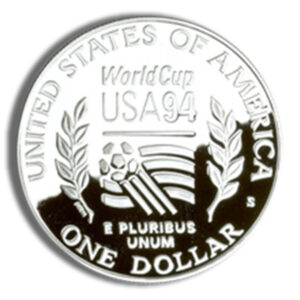 1994-S $1 World Cup Silver Commem – Proof