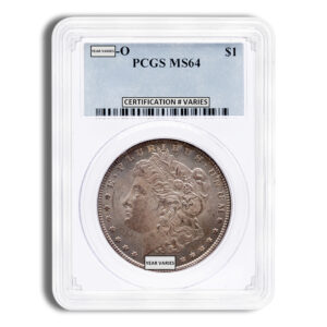 Peace Dollar – PCGS MS64 (Toned)