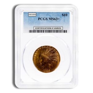 $10 Gold Indian Eagle – PCGS MS63