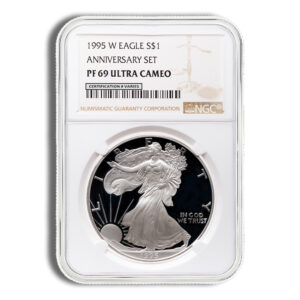 1995-W Proof Silver Eagle NGC PF69 – Key Date