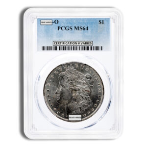 Pre-1921 Morgan Dollar – PCGS MS64