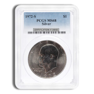 1972-S Ike Dollar – PCGS MS68