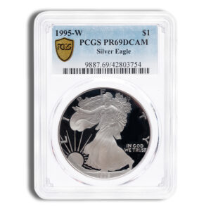 1995-W Proof Silver Eagle PCGS PR69 – Key Date