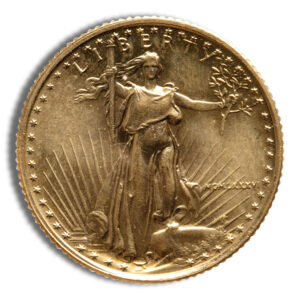 1986 1/10 oz Gold Eagle – BU (MCMLXXXVI)