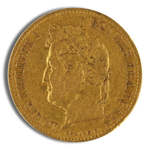 France Gold 40 Francs – Louis Philippe I (1831-1838)