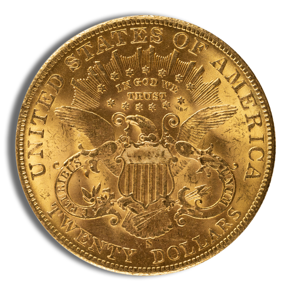 $20 Gold Liberty Double Eagle - BU