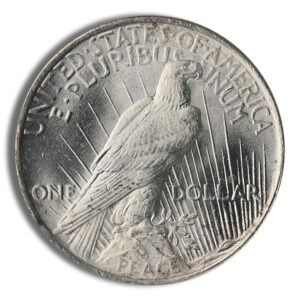Peace Silver Dollar – BU