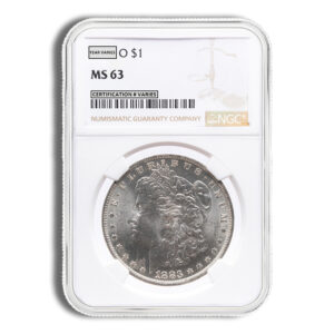 Pre-1921 Morgan Dollar – NGC MS63