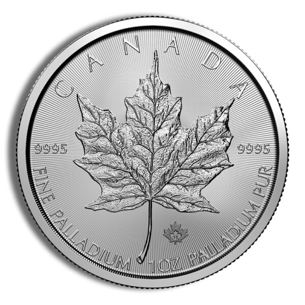 1 oz Palladium Maple Leaf – BU