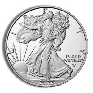 2022 Silver Eagle NGC MS70 – Brown Label