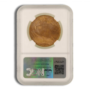 $20 Gold Saint-Gaudens Double Eagle – NGC MS61