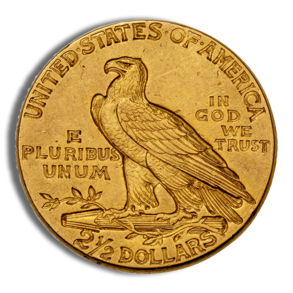 $2.5 Gold Indian Quarter Eagle - AU