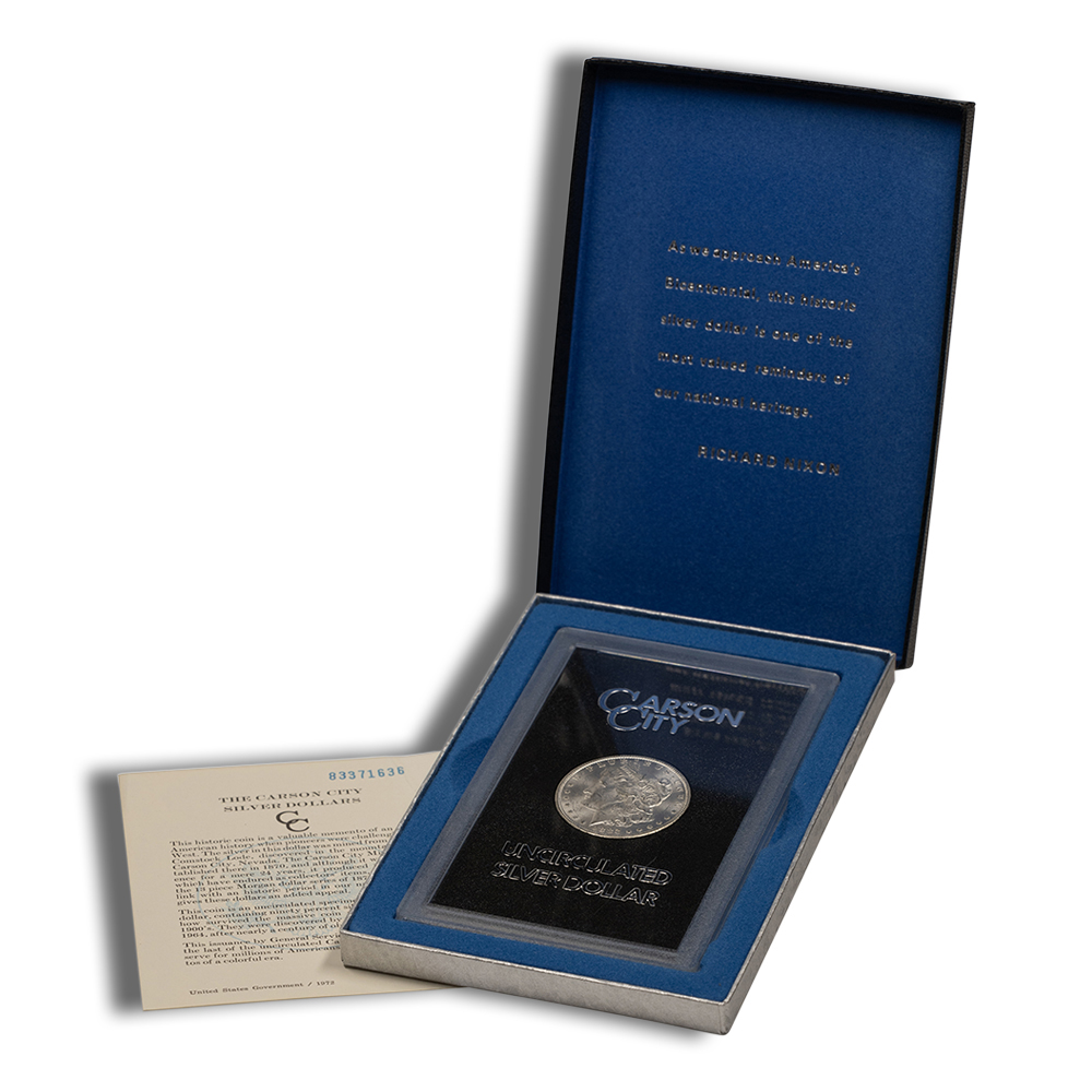 1883-CC GSA Morgan Dollar w/Box & COA