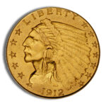 $2.5 Gold Indian Quarter Eagle – AU product image