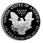 1996-P Proof Silver Eagle with Box & COA