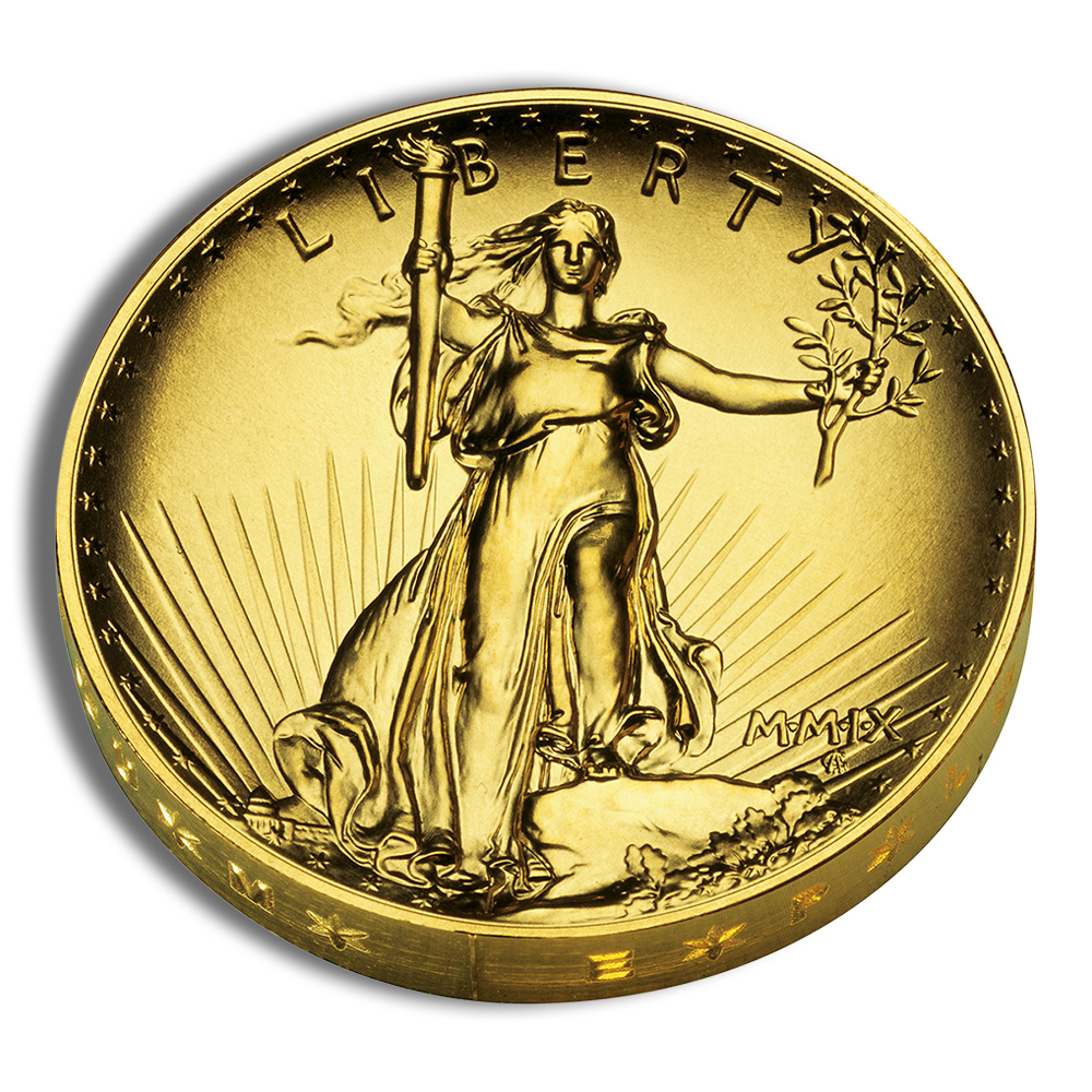 2009 Ultra High Relief Double Eagle Gold Coin (w/Box & COA)