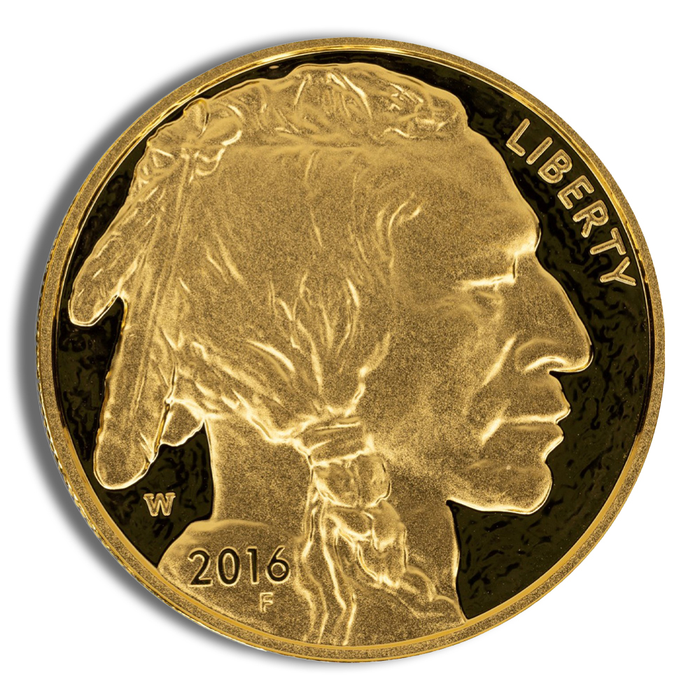 2016-W 1 oz Proof Gold Buffalo (w/Box & COA)