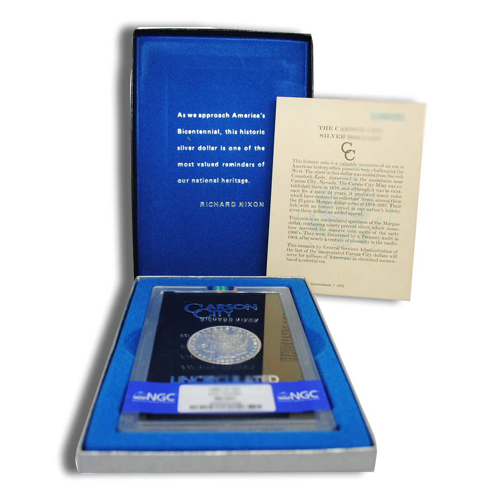 1884-CC GSA Morgan Dollar w/Box & COA
