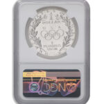 1988-D $1 Olympic Silver Commem – NGC MS70