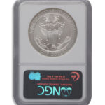 2008-P $1 Bald Eagle Silver Commem – NGC MS70