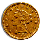 $2.5 Gold Liberty Quarter Eagle – Cleaned/Low Grade product image