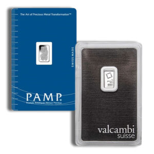 1 gram Platinum Bar - Brand Varies (Carded) 16 pms 8124795