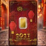 2026 Germania Mint Year of the Goat 1 Gram Gold Bar