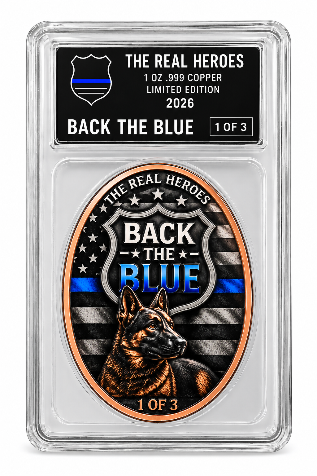 back the blue