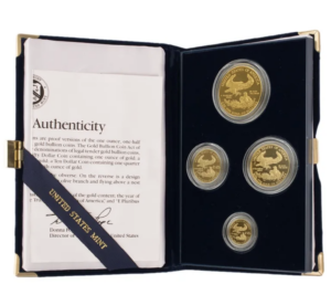 1991 Gold Eagle Proof Set