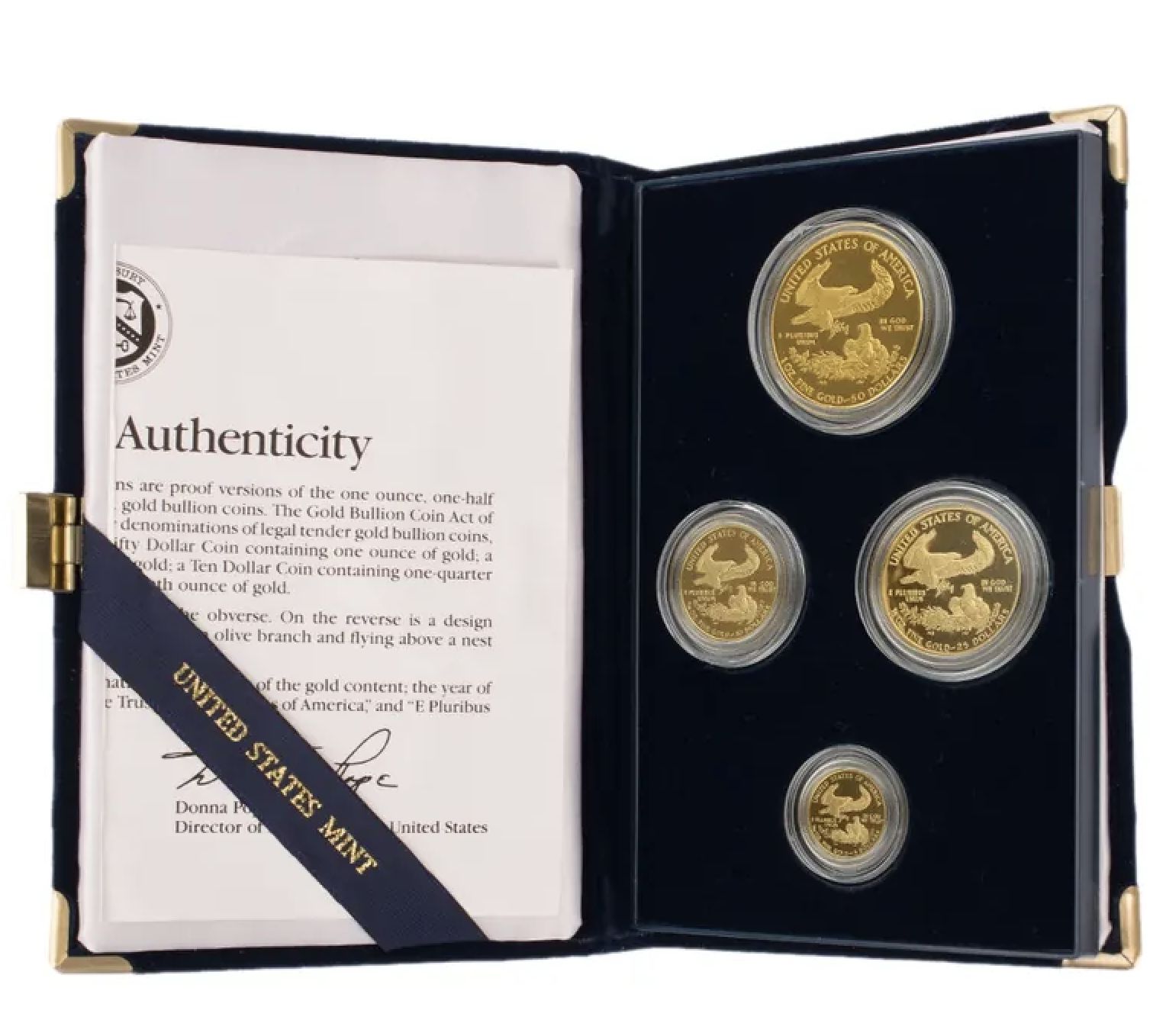 1991 Gold Eagle Proof Set