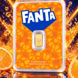 2026 PAMP Fanta 1 Gram Gold Bar .9999 Fine Gold