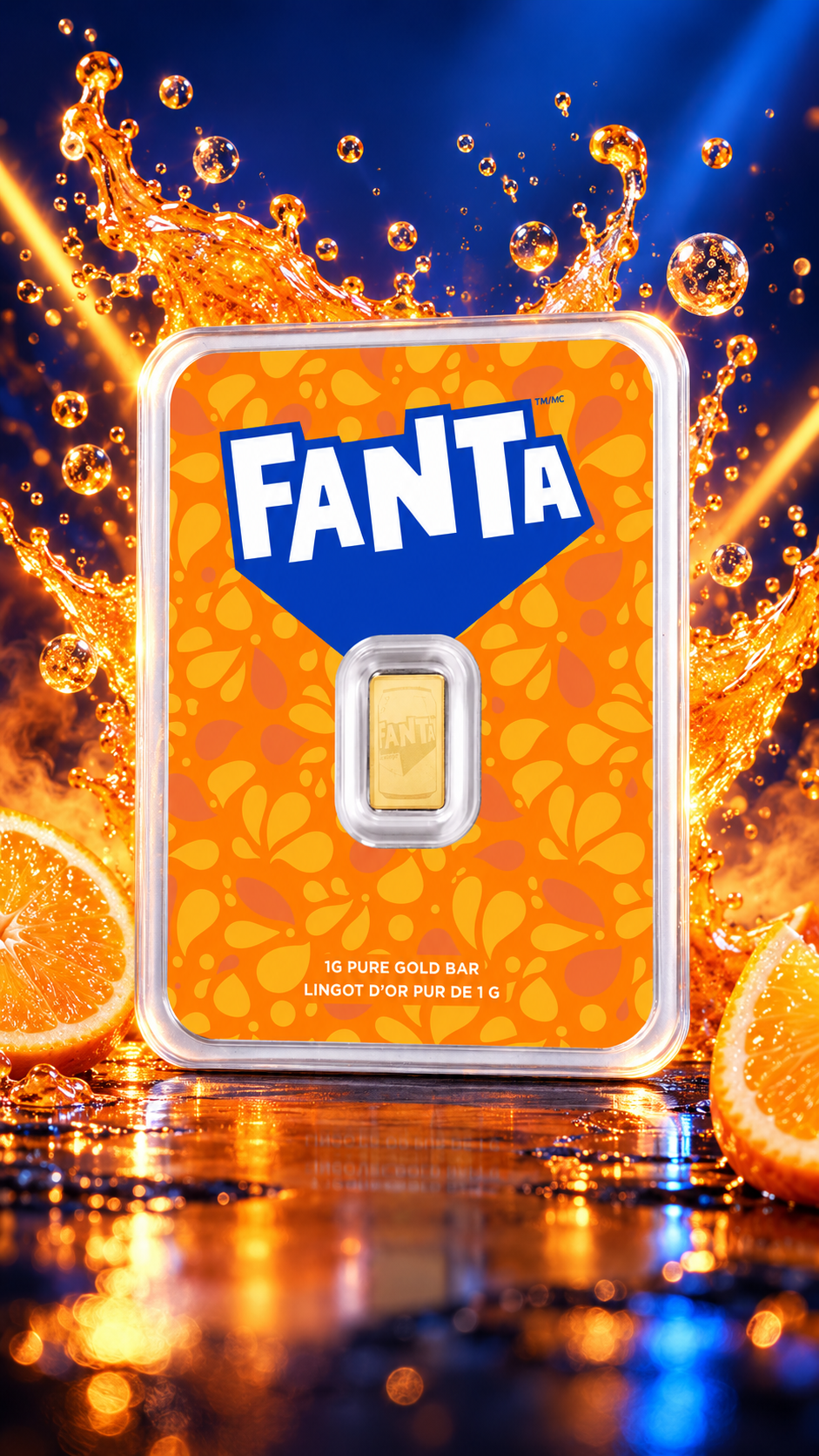 2026 PAMP Fanta 1 Gram Gold Bar .9999 Fine Gold