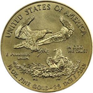 1996 1/2 oz American Gold Eagle $25