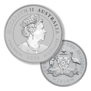Platinum Australian Florin - 1/4 oz (Year Varies)