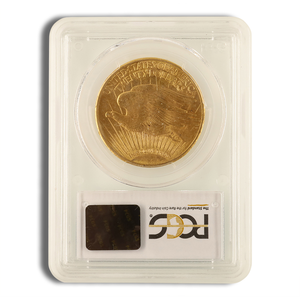 $20 Gold Saint-Gaudens Double Eagle - PCGS MS61