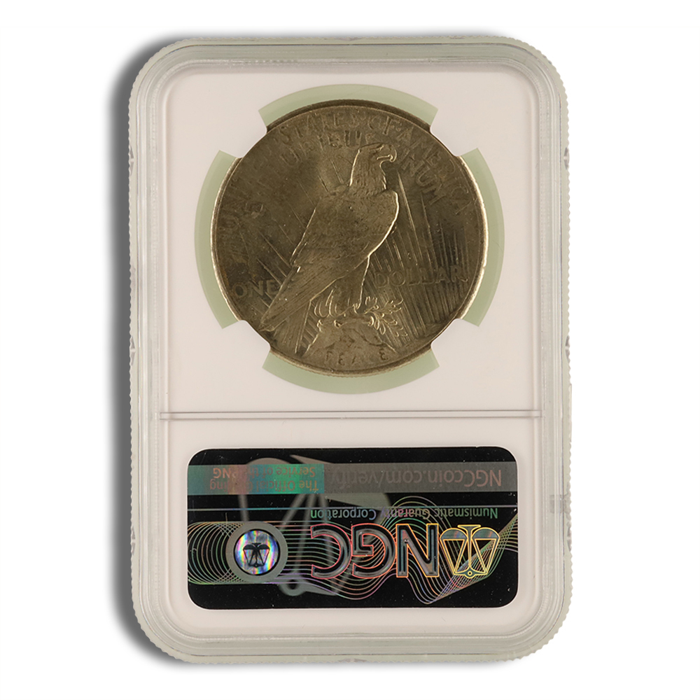 Peace Dollar – NGC MS66