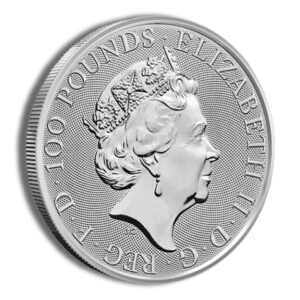 2022 1 oz Great Britain Tudor Beast Platinum Coin – Lion of England product image