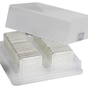 30 x 1 gram Silver Geiger Bar Box
