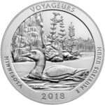 2018 5 oz ATB Voyageurs Silver Coin – BU