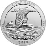 2018 5 oz ATB Block Island Silver Coin – BU