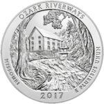 2017 5 oz ATB Ozark Silver Coin – BU