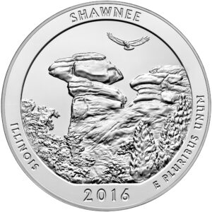2016 5 oz ATB Shawnee Silver Coin – BU
