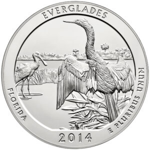 2014 5 oz ATB Everglades Silver Coin – BU