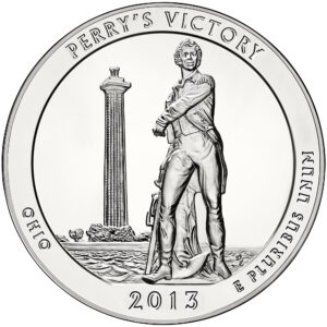2013 5 oz ATB Perry's Victory Silver Coin - BU 11 pms 1105724