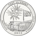2013 5 oz ATB Fort McHenry Silver Coin – BU